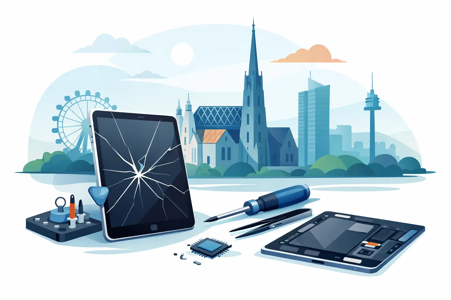 iPad Reparatur Wien Kosten im Überblick