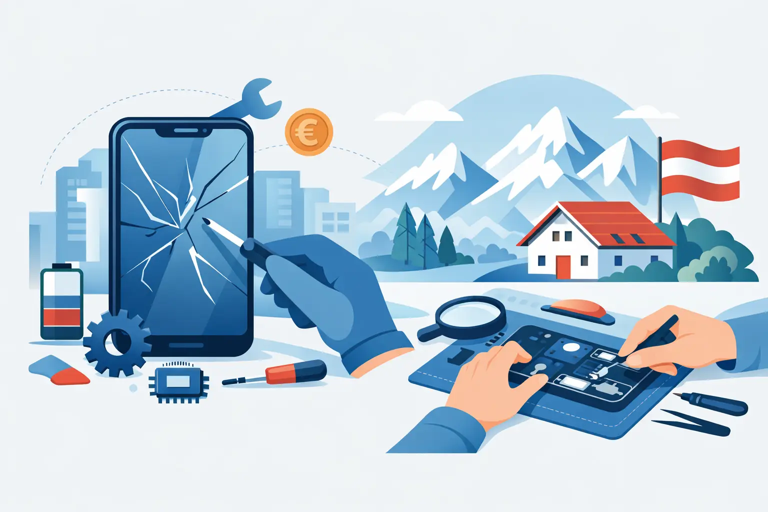 Reparaturbonus Handy Reparatur Österreich