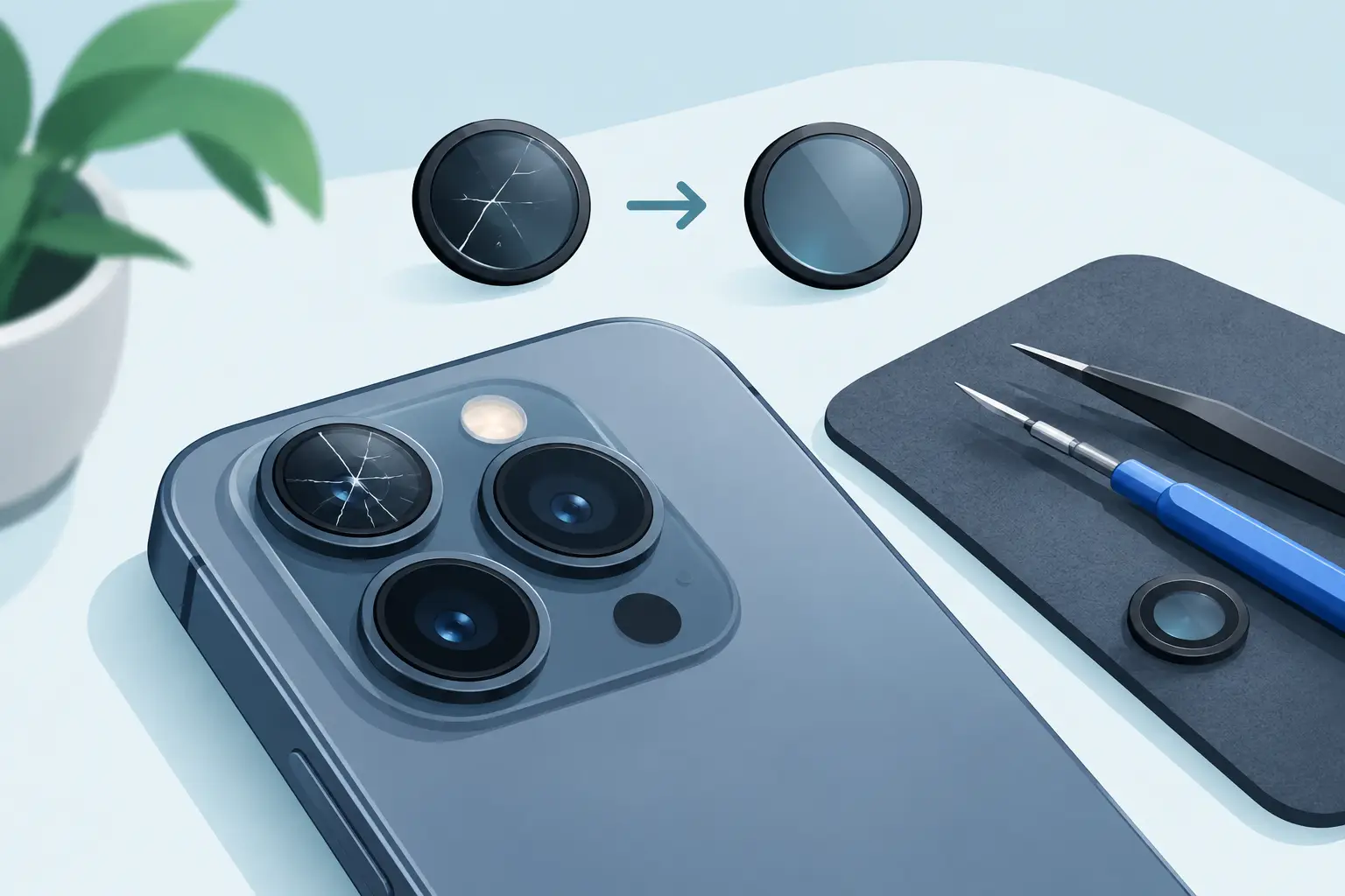 Smartphone-Kamera-Glas tauschen: Wann lohnt es sich?